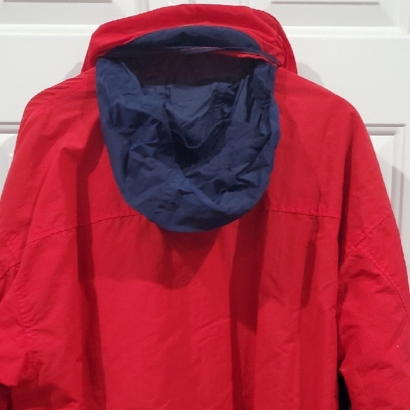 American Eagle Outfitters Red ActiveSport Pullover Jacket Kangaroo Pouch MEDIUM - Picture 9 of 11